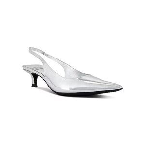Jeffrey Campbell Persona Slingbacks Heels in Silver shoes Revolve 9.5